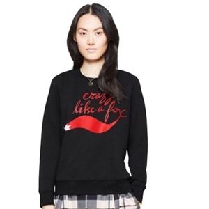crazy like a fox sweatshirt